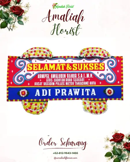 Papan Bunga Ucapan Selamat Yalimo